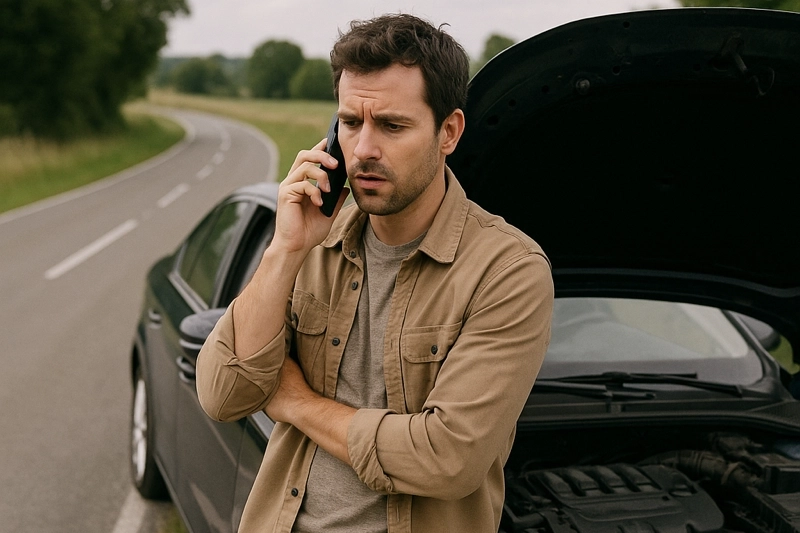 Intervention de remorquage